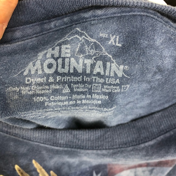 The Mountain American Flag Eagle Motorcycle XL - Picture 5 of 5